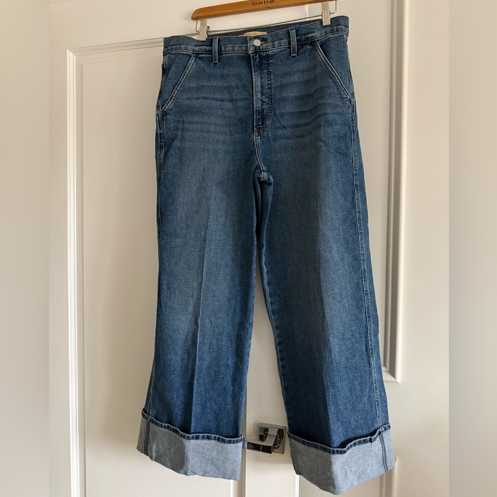 Joe’s wide leg cuffed Jean new 32 - Picture 4 of 9